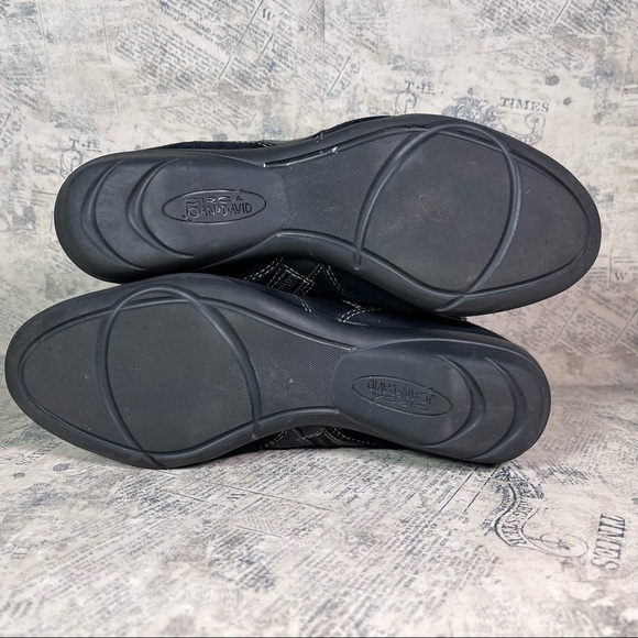 Circa Joan & David Style CJFRESH Black Leather Ankle Boots - Picture 9 of 11